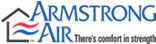 Armstrong Air - There's comfort in strength (logo)